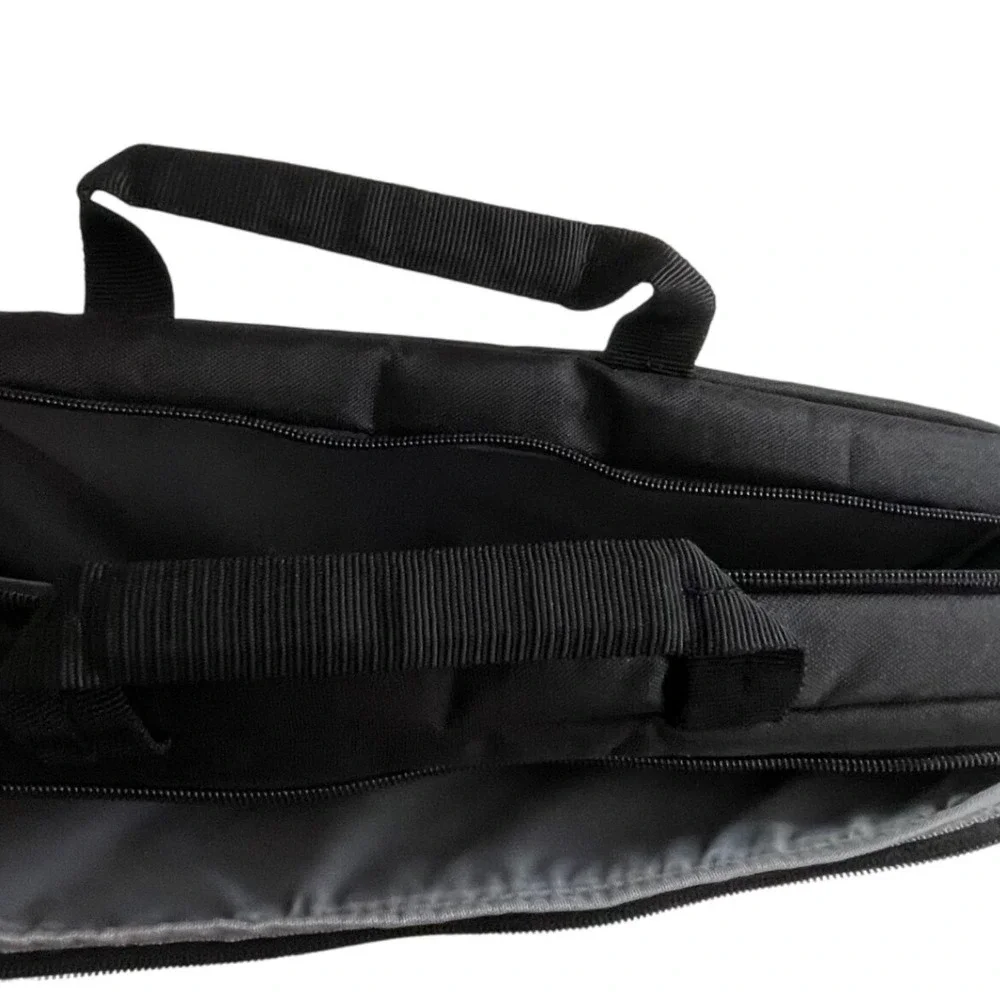 Amazon‎ Basics Black Laptop Bag Messenger Briefcase Shoulder Strap Padded